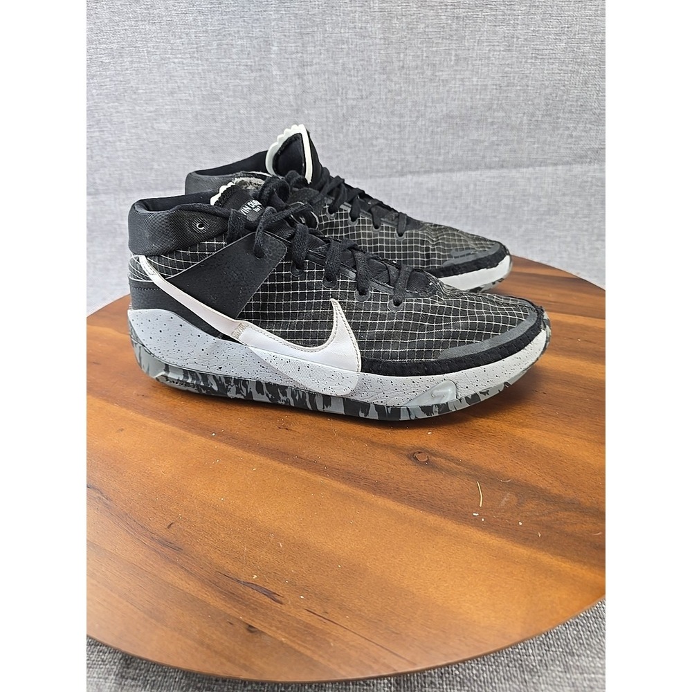 Nike‎ KD 13 Kevin Durant Black White Wolf Grey Basketball Shoes Mens 11.5